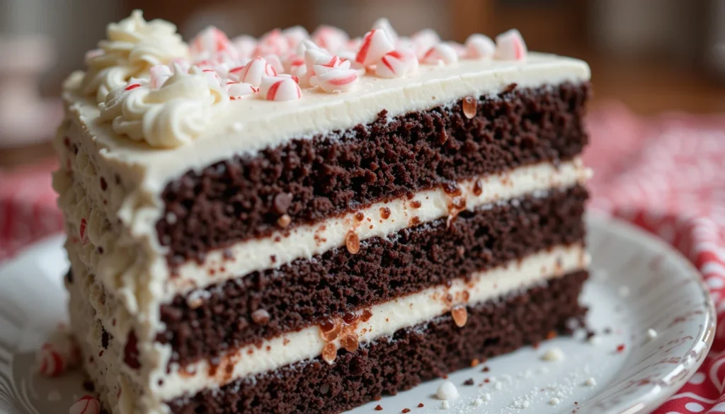 Chocolate Peppermint Cake