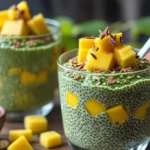 Matcha Mango Chia Pudding