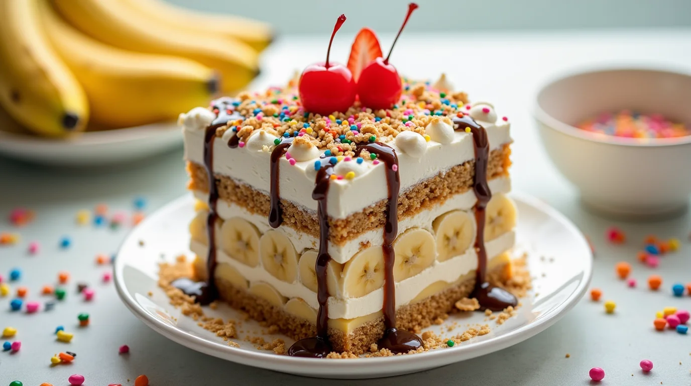 Banana Split Cake