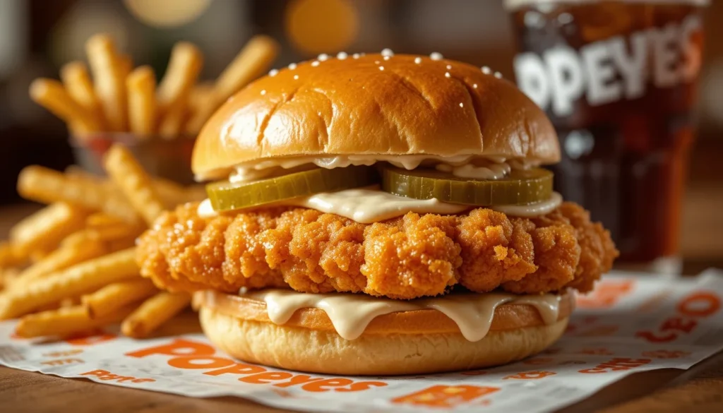 Popeyes Fish Sandwich