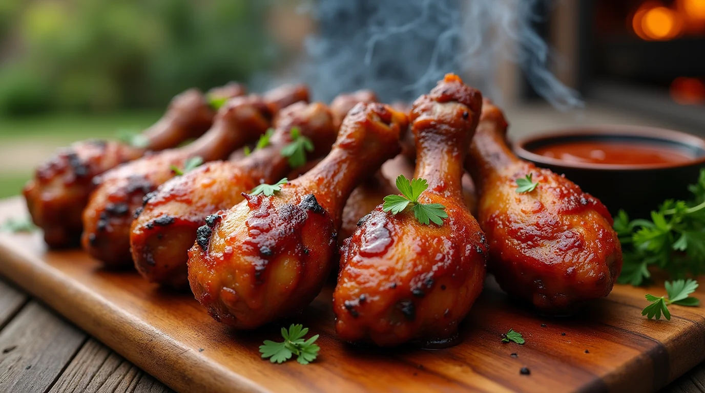 Smoked Chicken Drumsticks